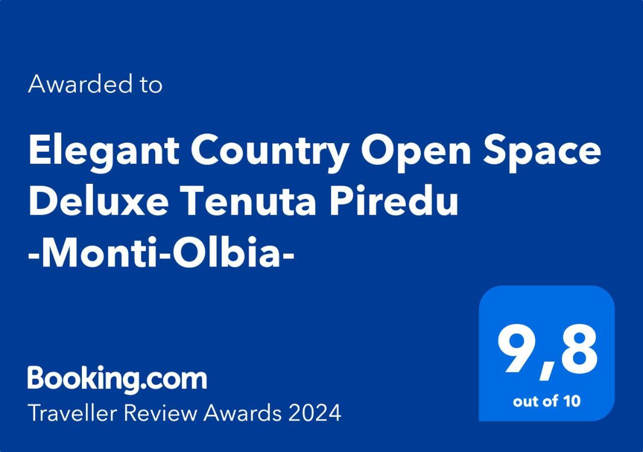 Elegant Country Open Space Deluxe Tenuta Piredu -Monti-Olbia Exterior photo
